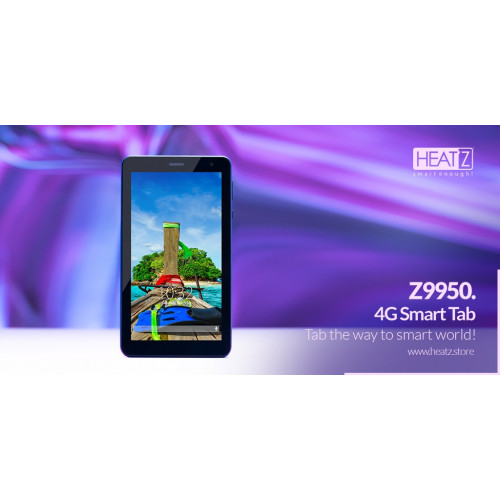 Heatz Z9950 7inch Display Tablet, Dual SIM 2GB RAM 32GB 4G Heatz Z9950 7inch Display Tablet, Dual SIM 2GB RAM 32GB 4G